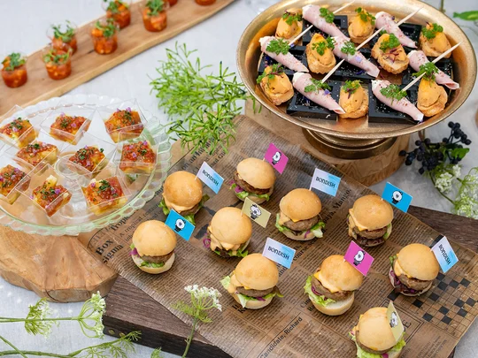 多彩なケータリングメニュー