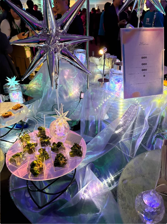 ケータリングの様子