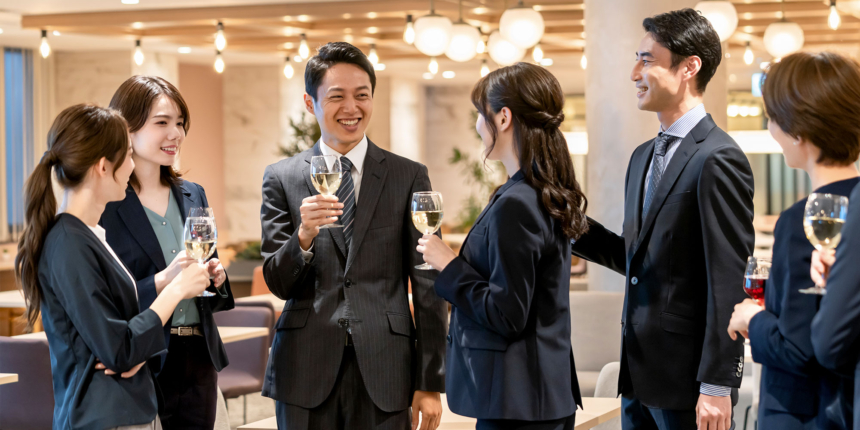 懇親会など