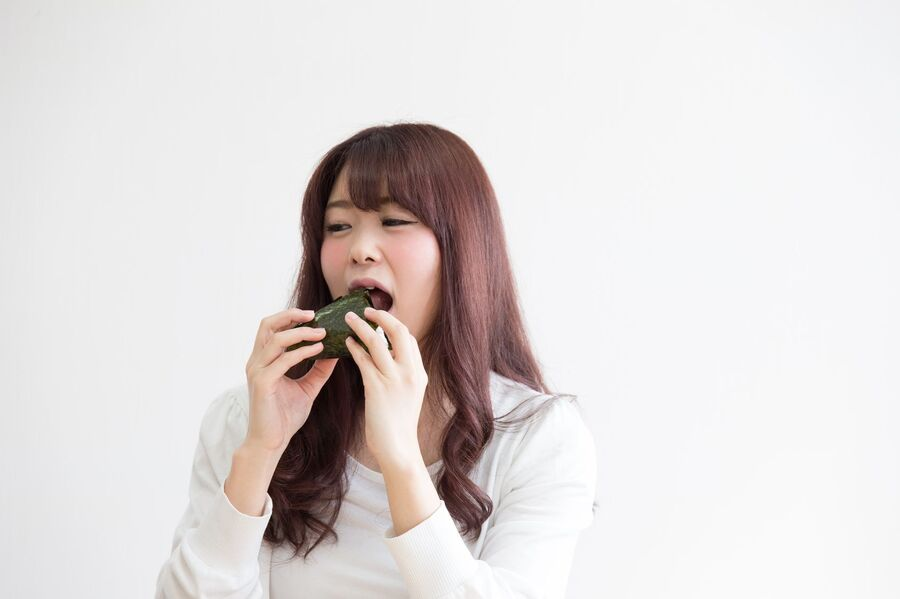 片手で食べられる
